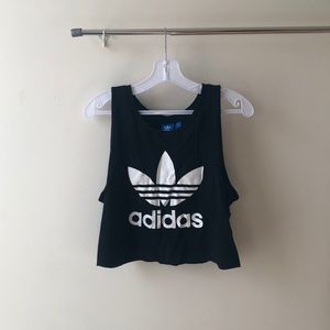 Adidas cropped tank!